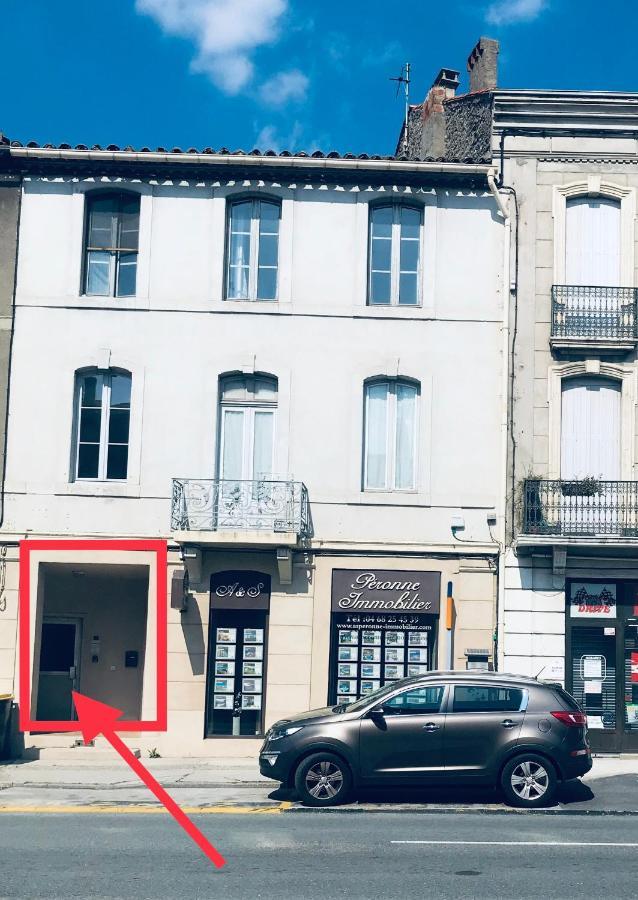 Apartamento T2 cocooning vue panoramique Cité Carcasona Exterior foto